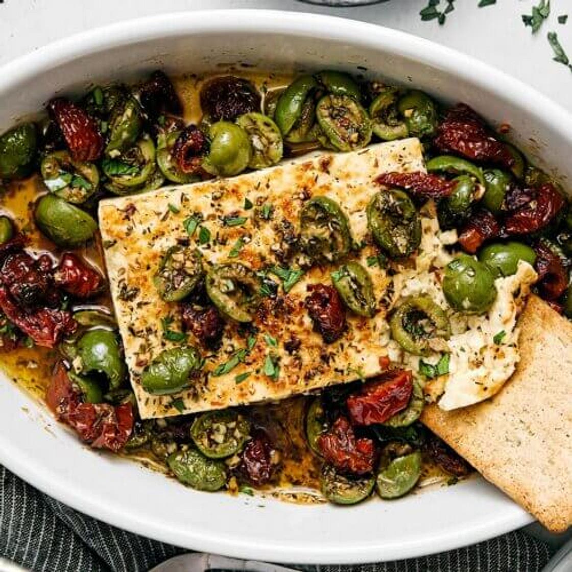 Mediterranean Baked Feta