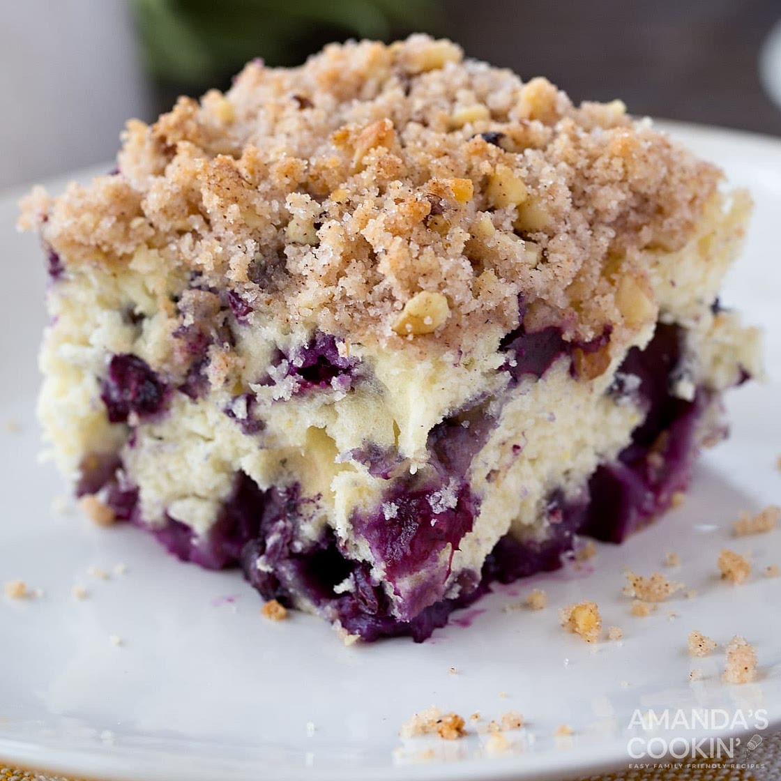 Blueberry Breakfast Cake