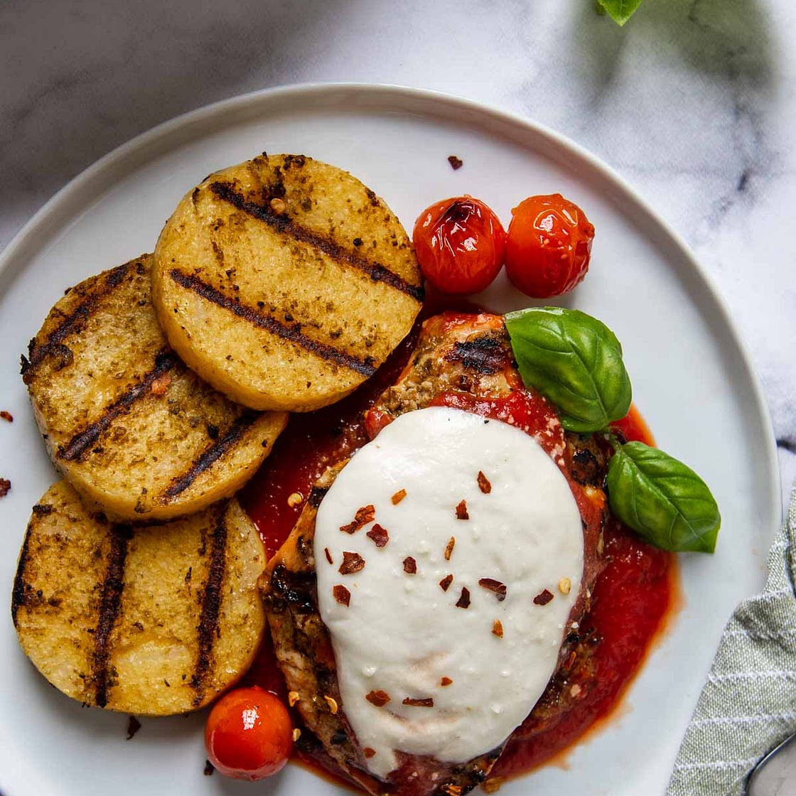Grilled Parmesan Chicken