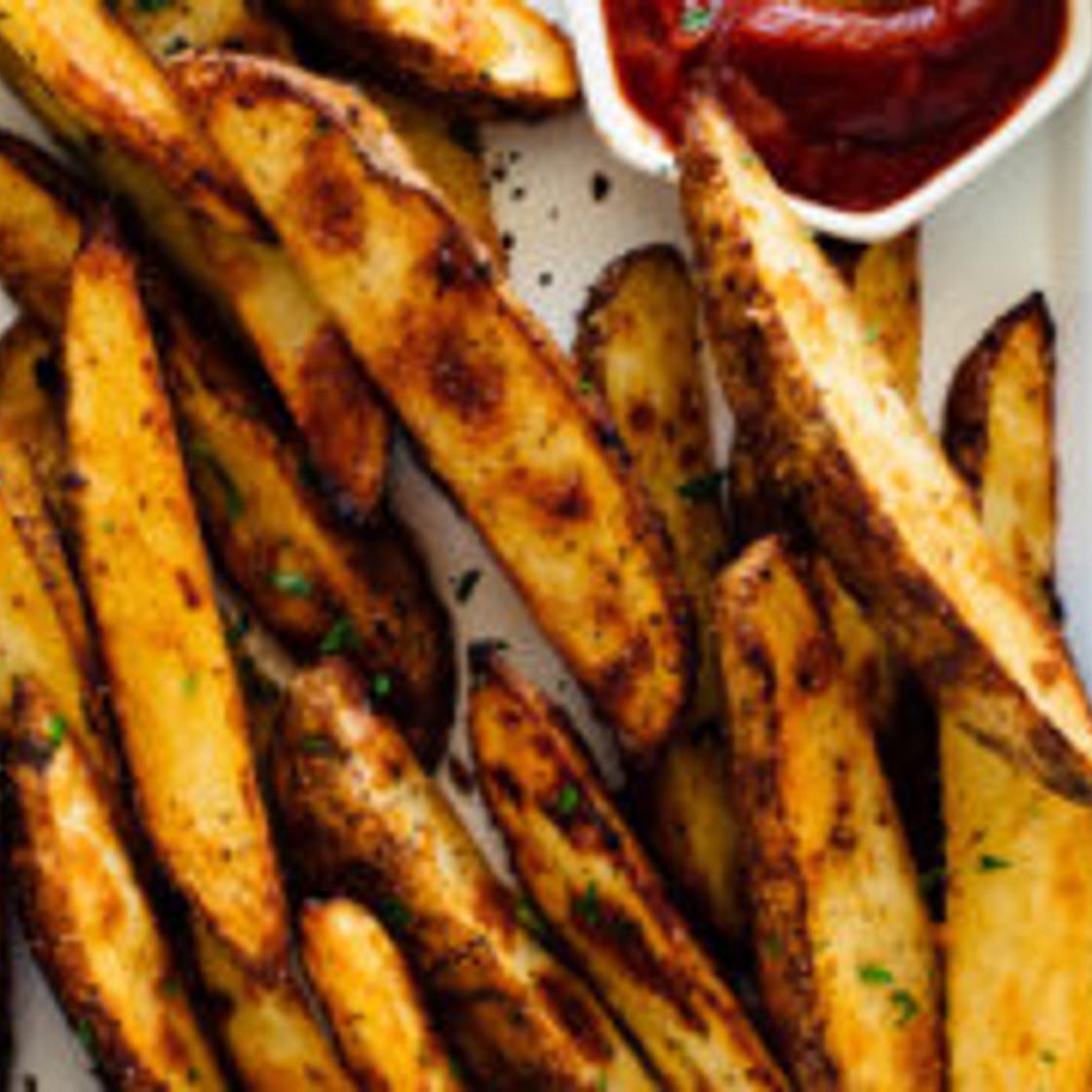 Ultra Crispy Baked Potato Wedges