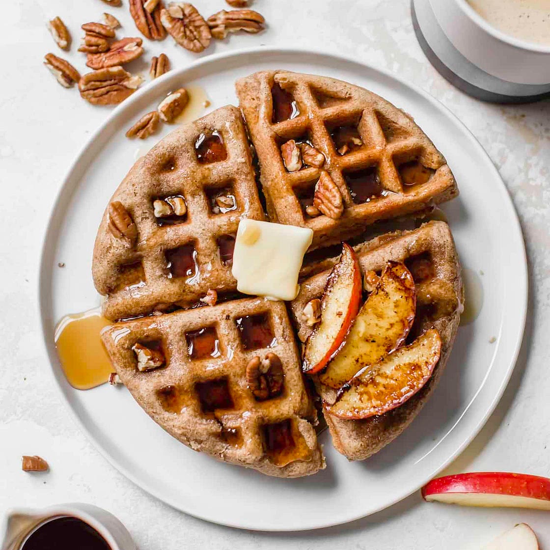Pumpkin Spice Waffles