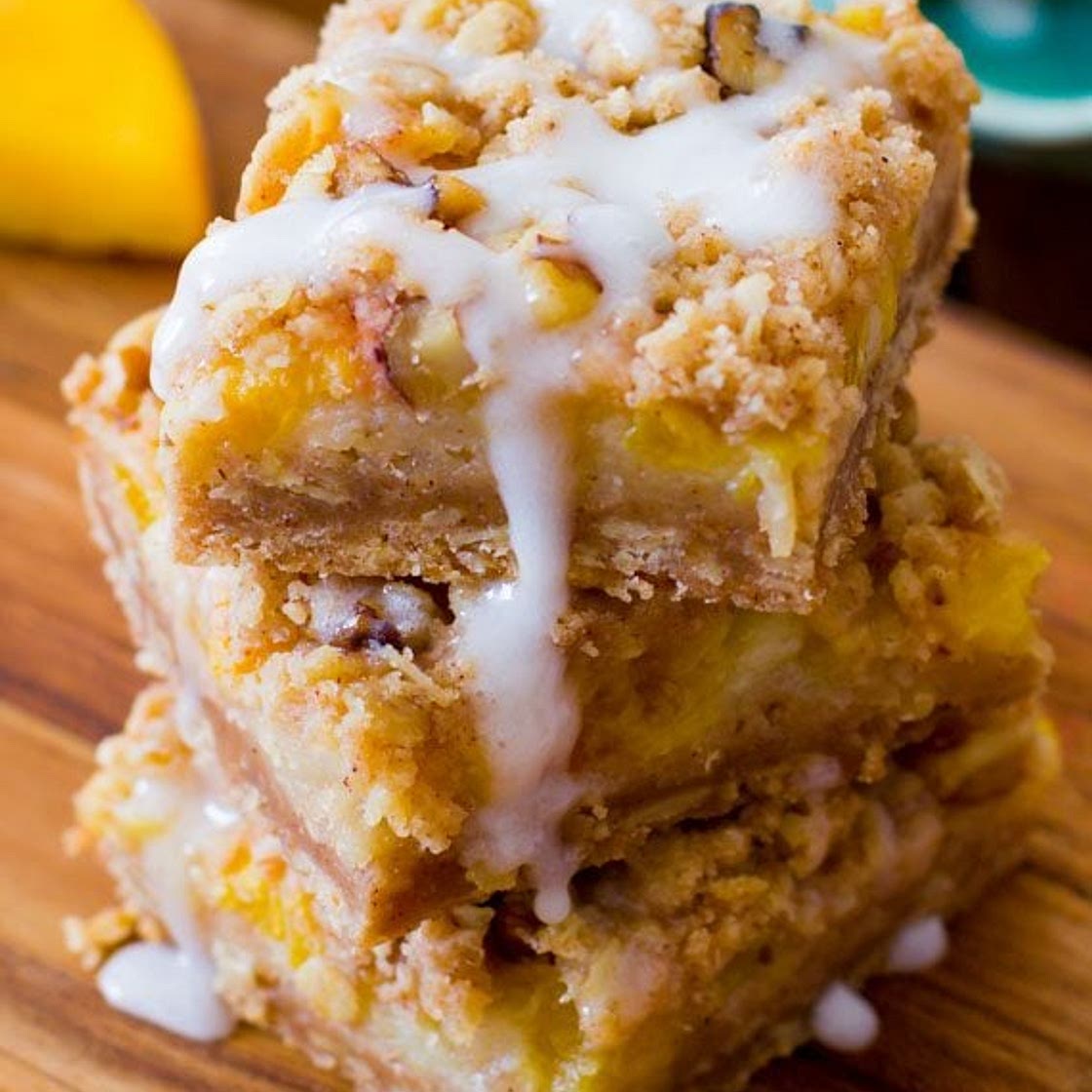 Peaches 'n' Cream Bars