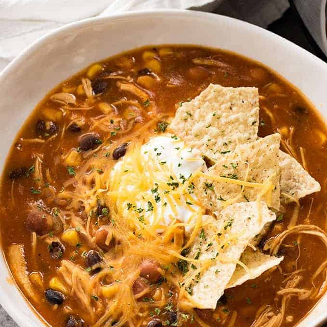 Instant Pot Taco Chicken Soup