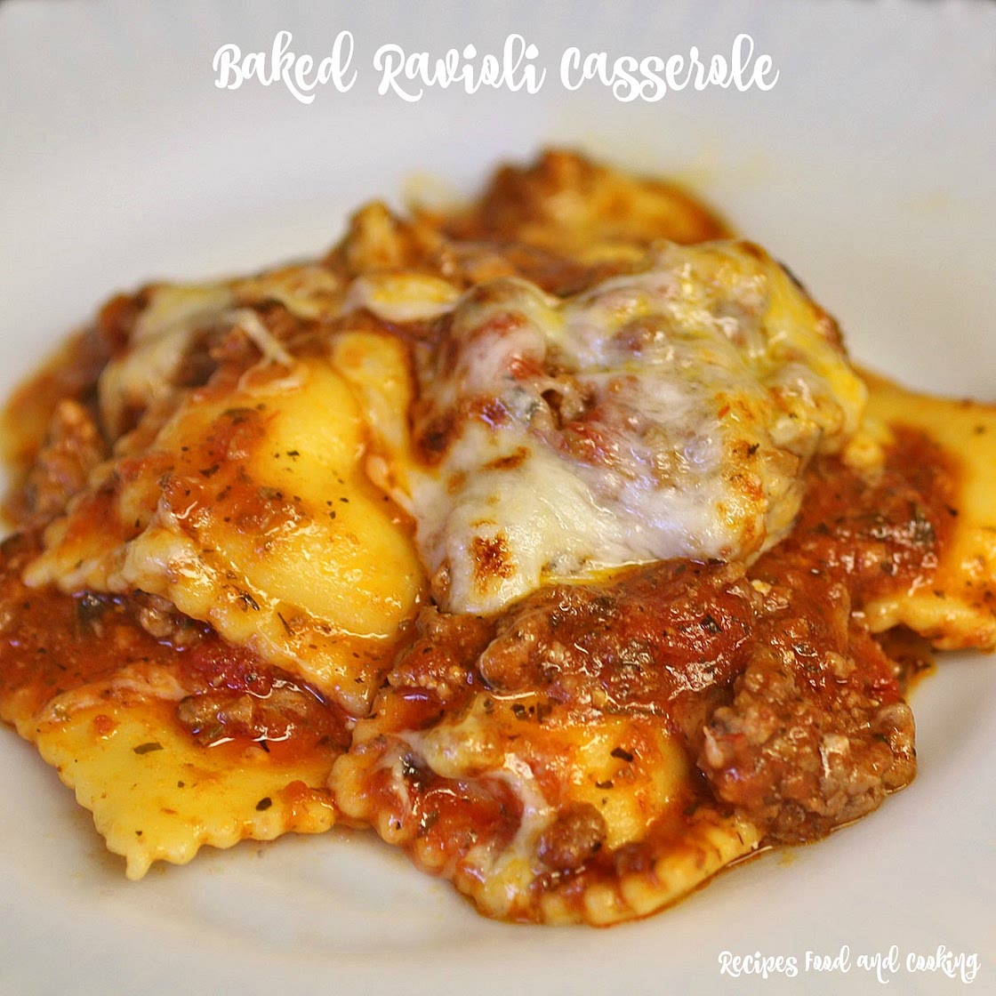 Baked Ravioli Casserole