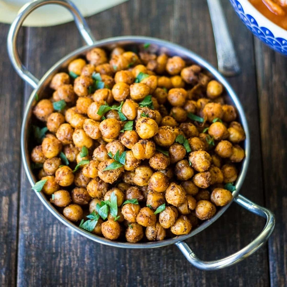 Sumac and Spice Roasted Chickpeas Recipe