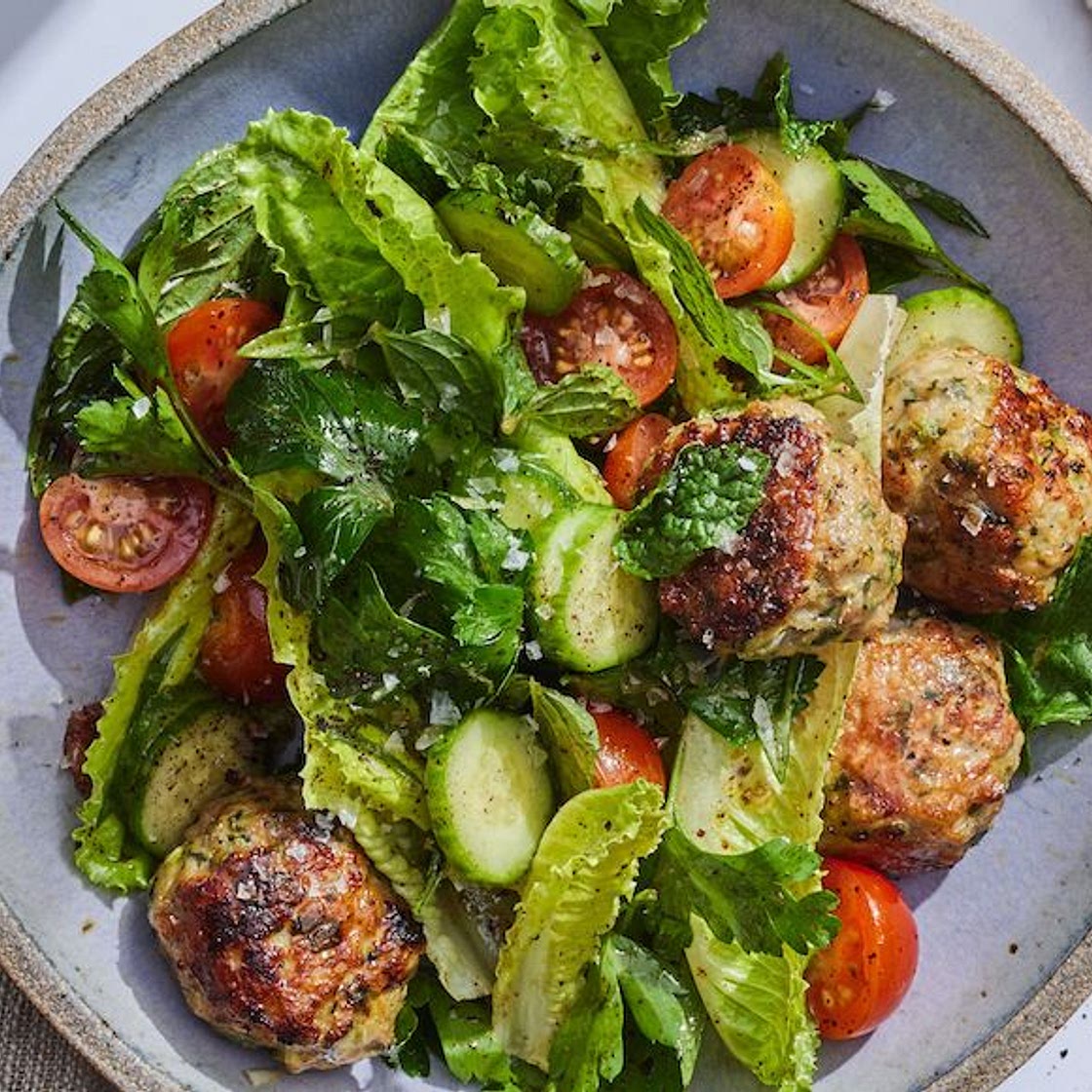 Lebanese Chicken Meatballs