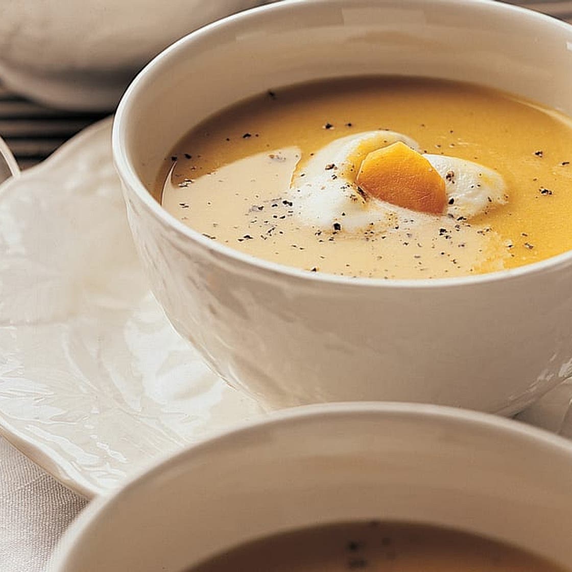 Quittensüppchen mit Ingwer