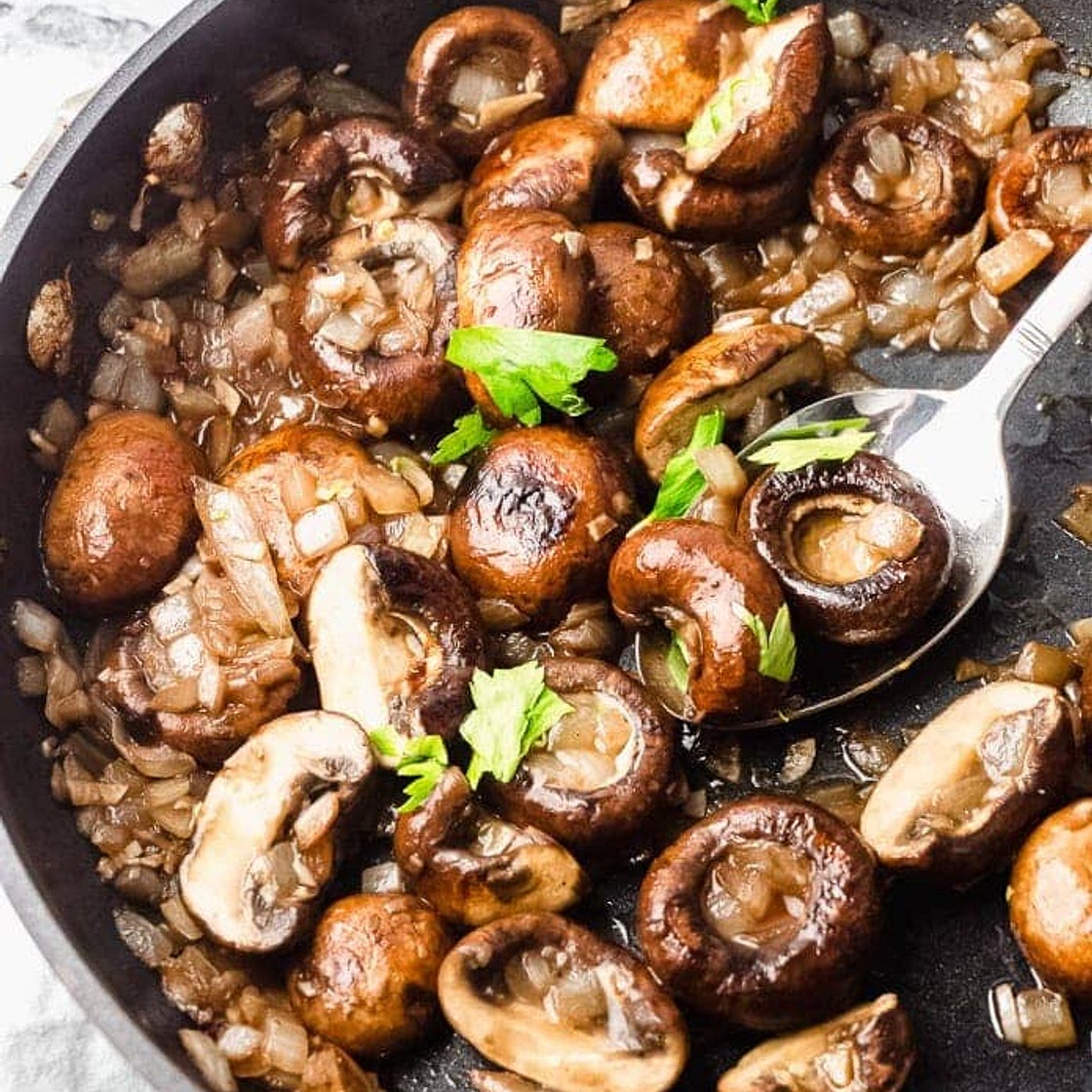 Easy Garlic Butter Mushrooms