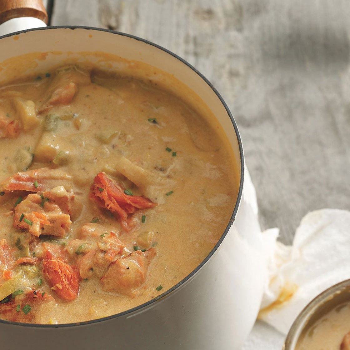 Smoked Salmon Chowder