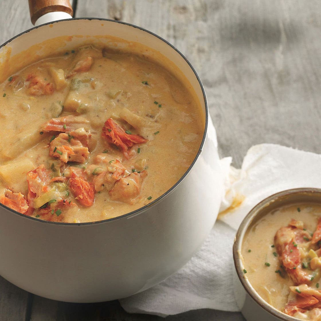 Smoked Salmon Chowder