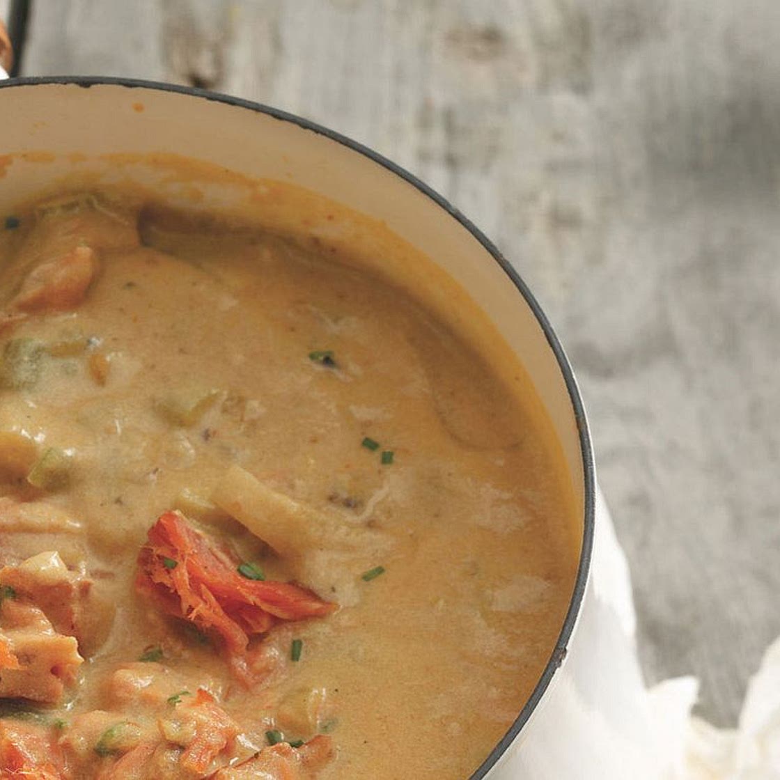 Smoked Salmon Chowder