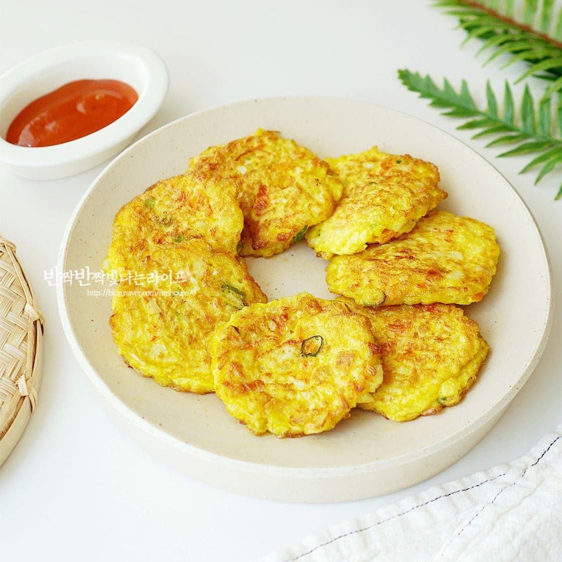 팽이버섯전 만들기 팽이버섯 계란전 팽이버섯요리