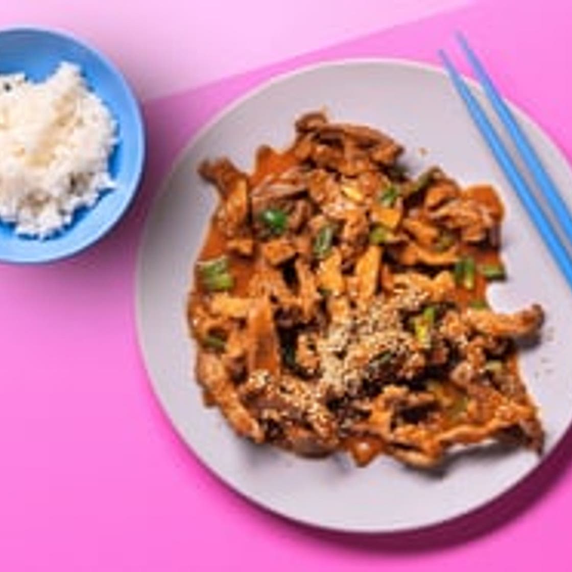 Rinds-Bulgogi mit Sesam