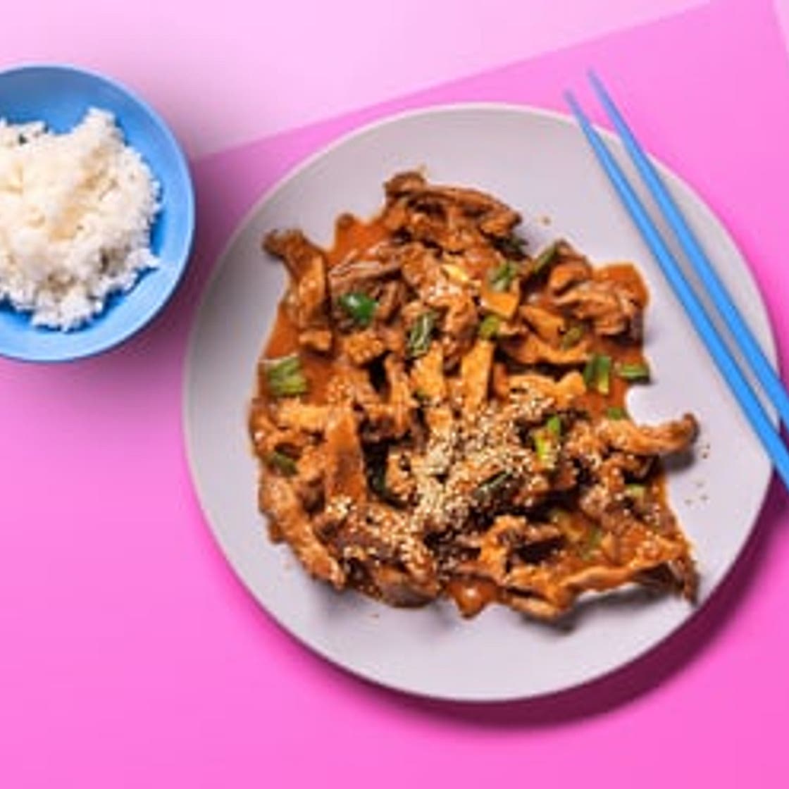 Rinds-Bulgogi mit Sesam