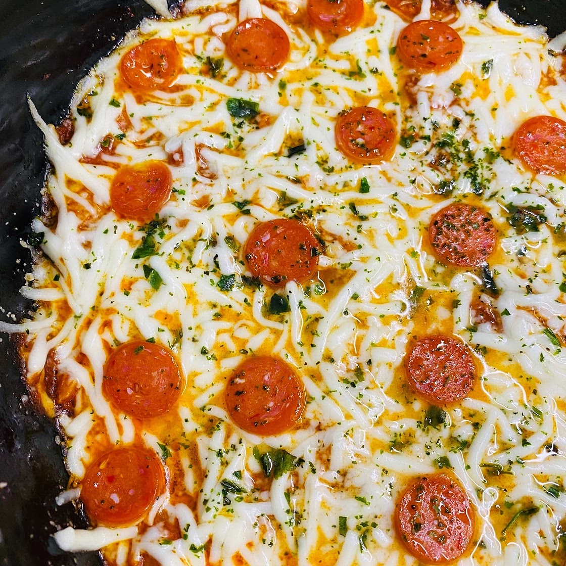 Crock Pot Pepperoni Pizza Chicken