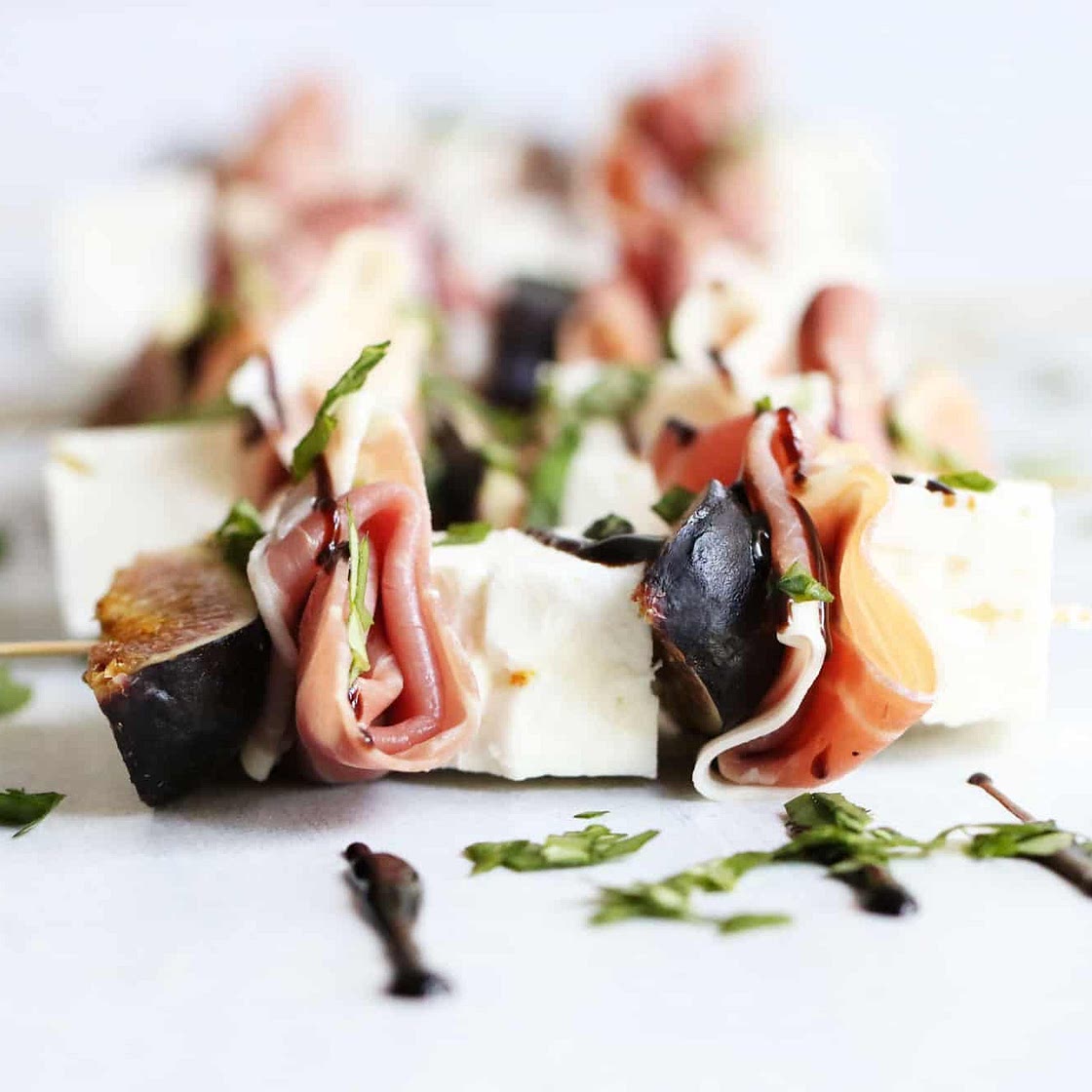 Prosciutto + Fig Kabobs
