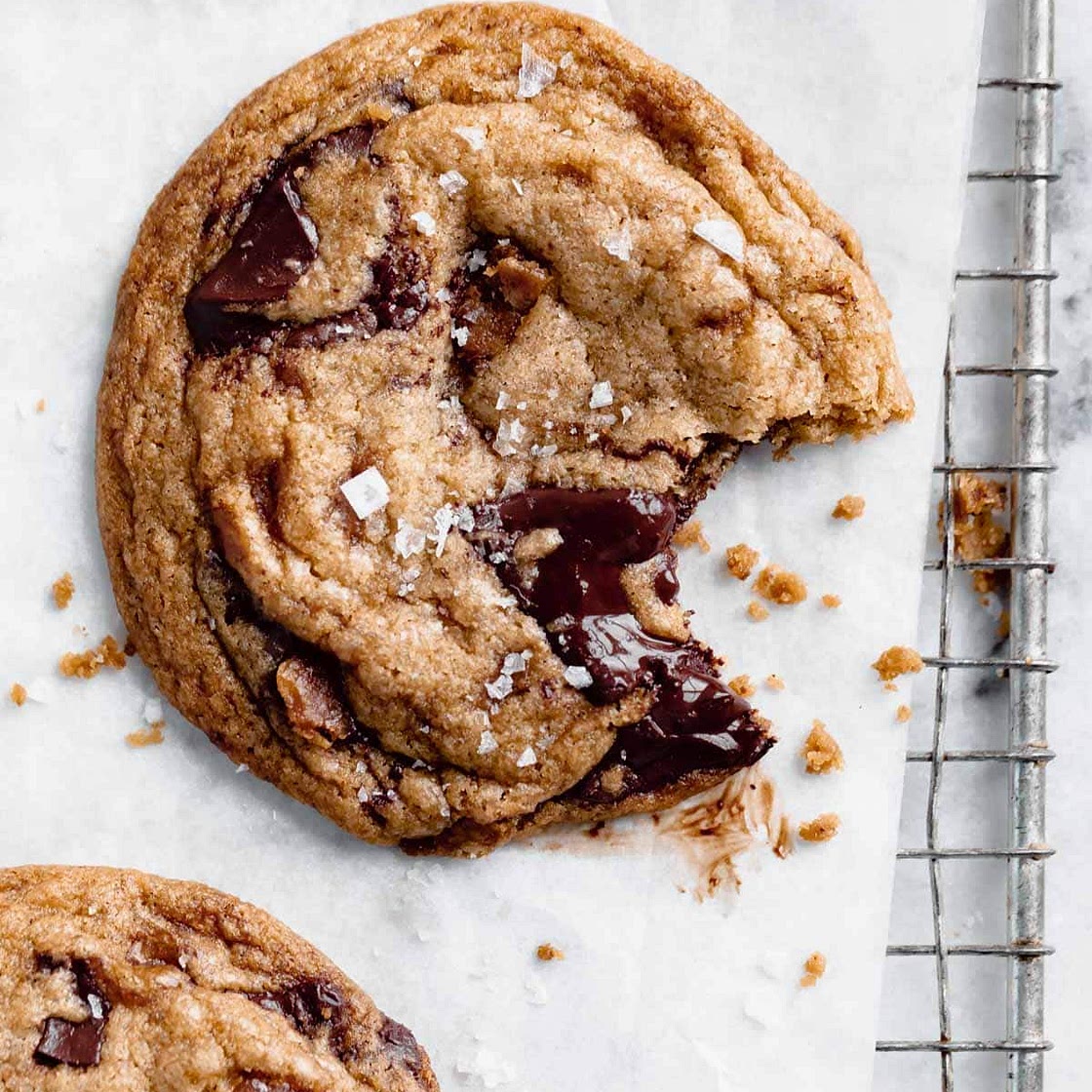 Brown Butter Toffee Chocolate Chip Cookies