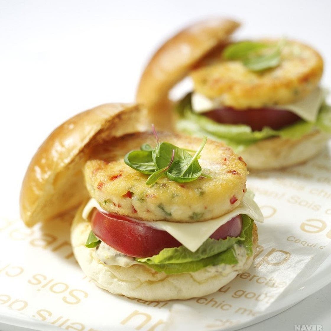 두부 스테이크 미니버거 만드는 법