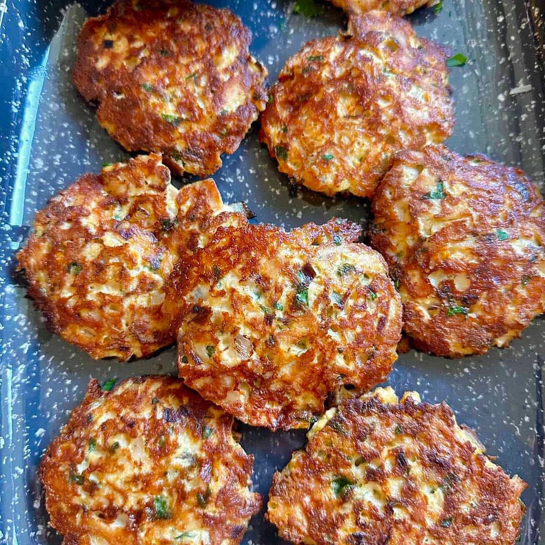 Tuna Melt Fritters