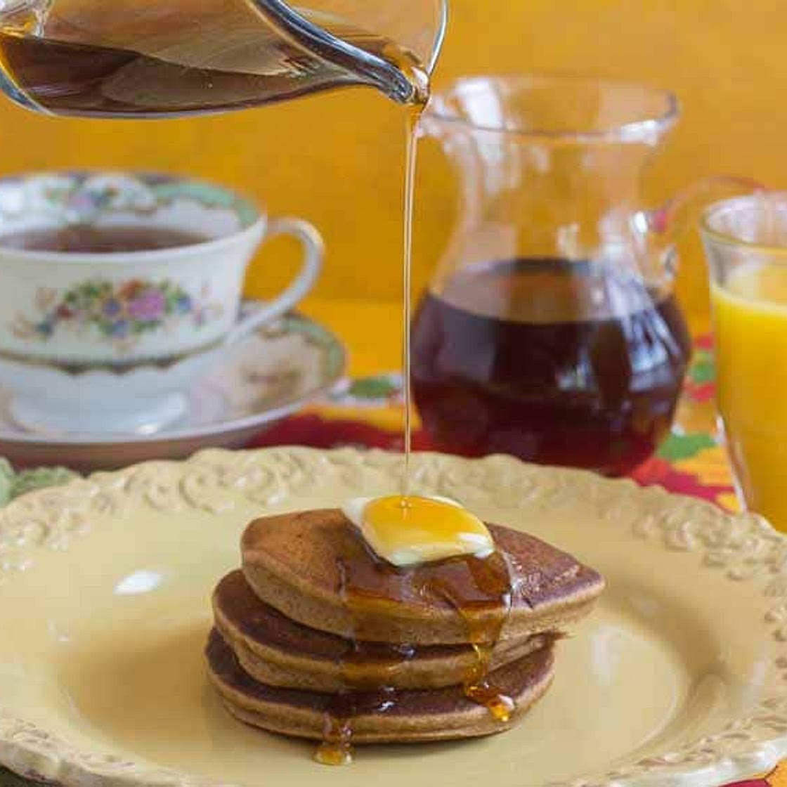 Gingerbread Pancakes