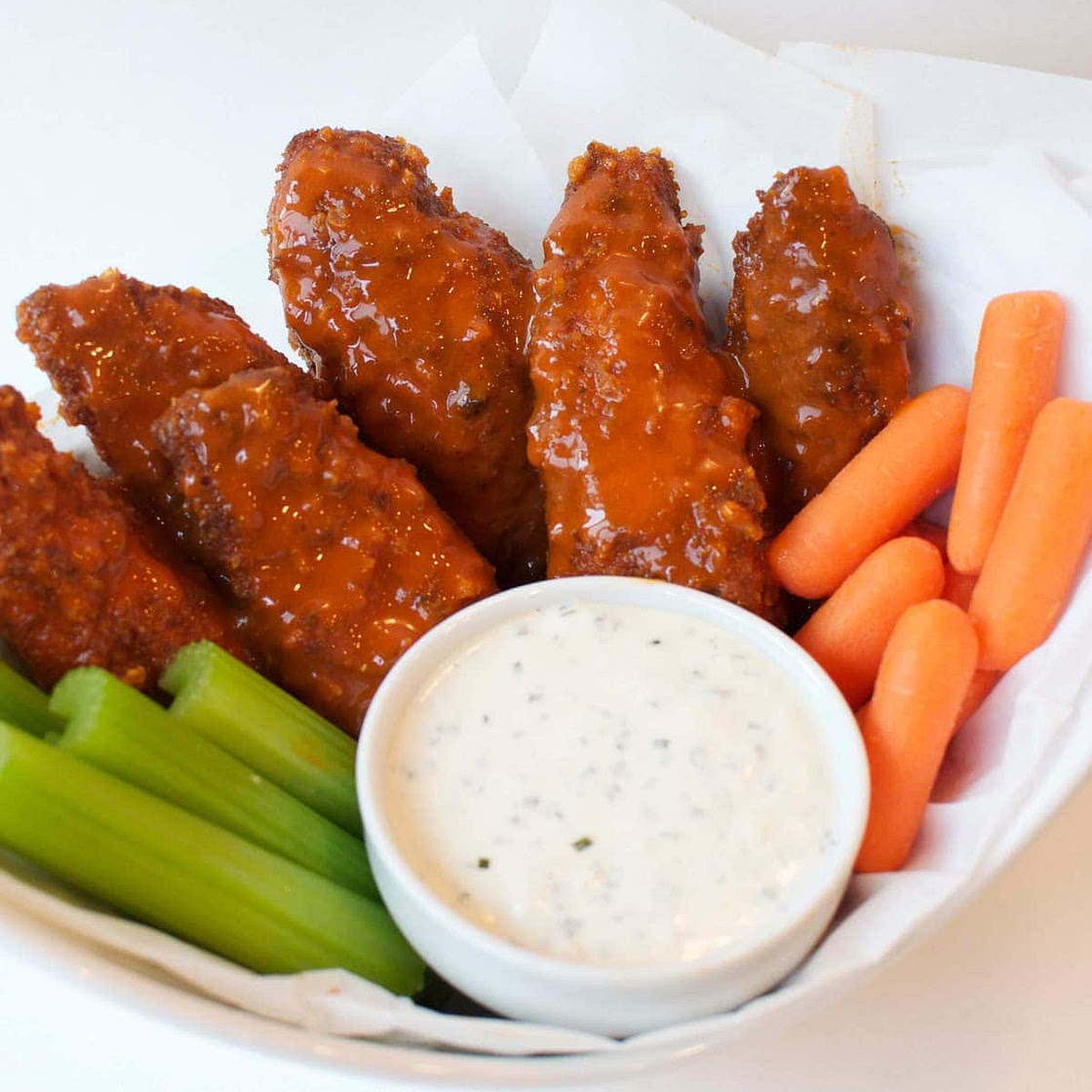 Keto Buffalo Chicken Tenders