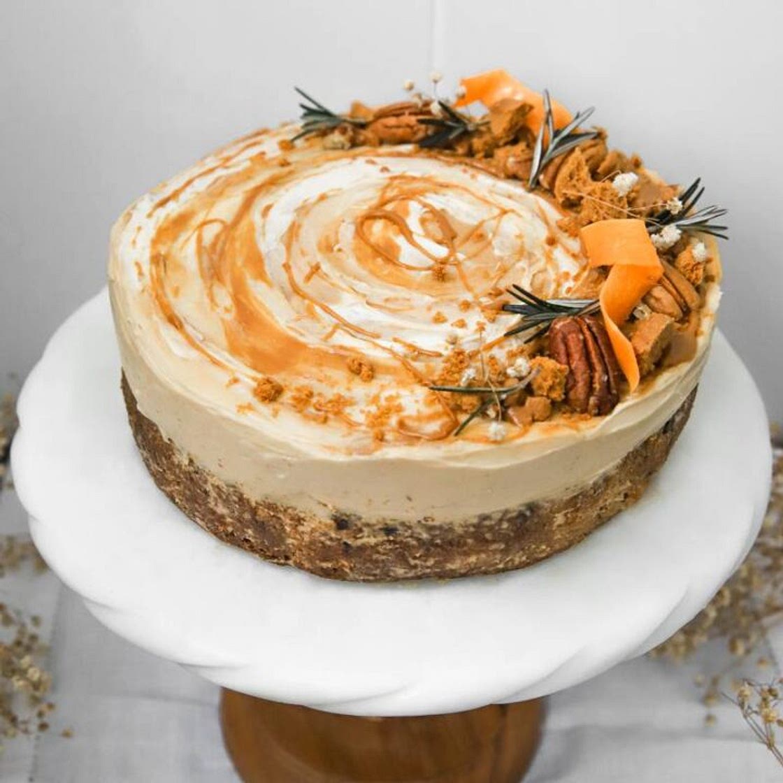 Biscoff Carrot Cake Cheesecake