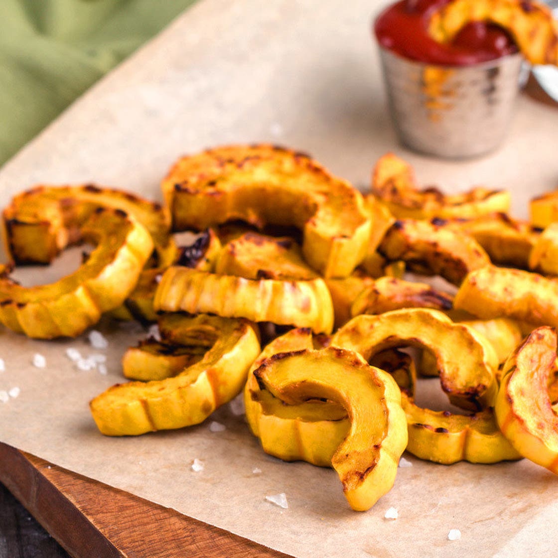 No-Peel Delicata Squash Fries