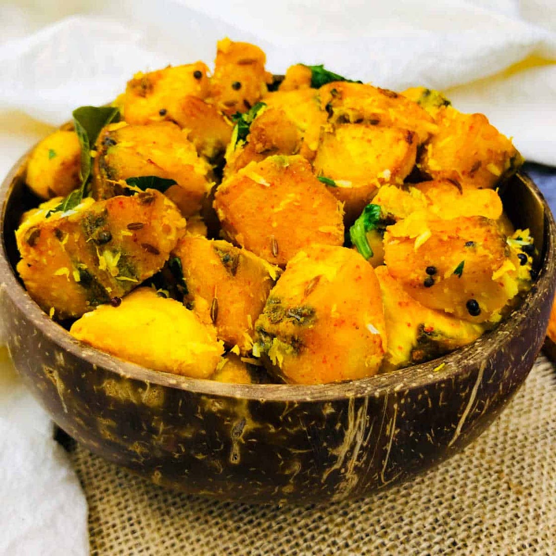 Spicy Pan-Fried Plantains