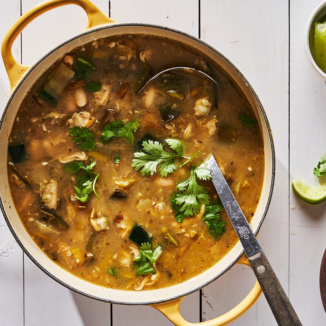Green Chili Clam Chowder