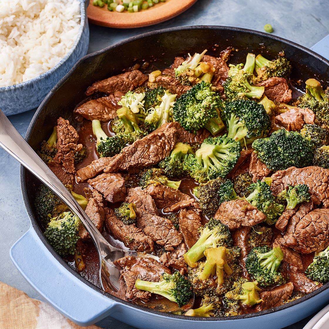 Quick and Easy Saucy Beef & Broccoli