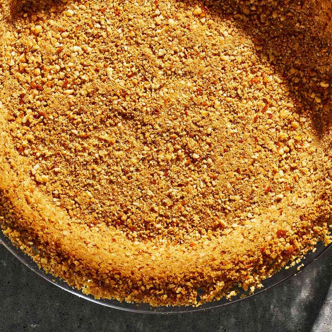 Sweet-and-Salty Pretzel and Waffle Cone Piecrust