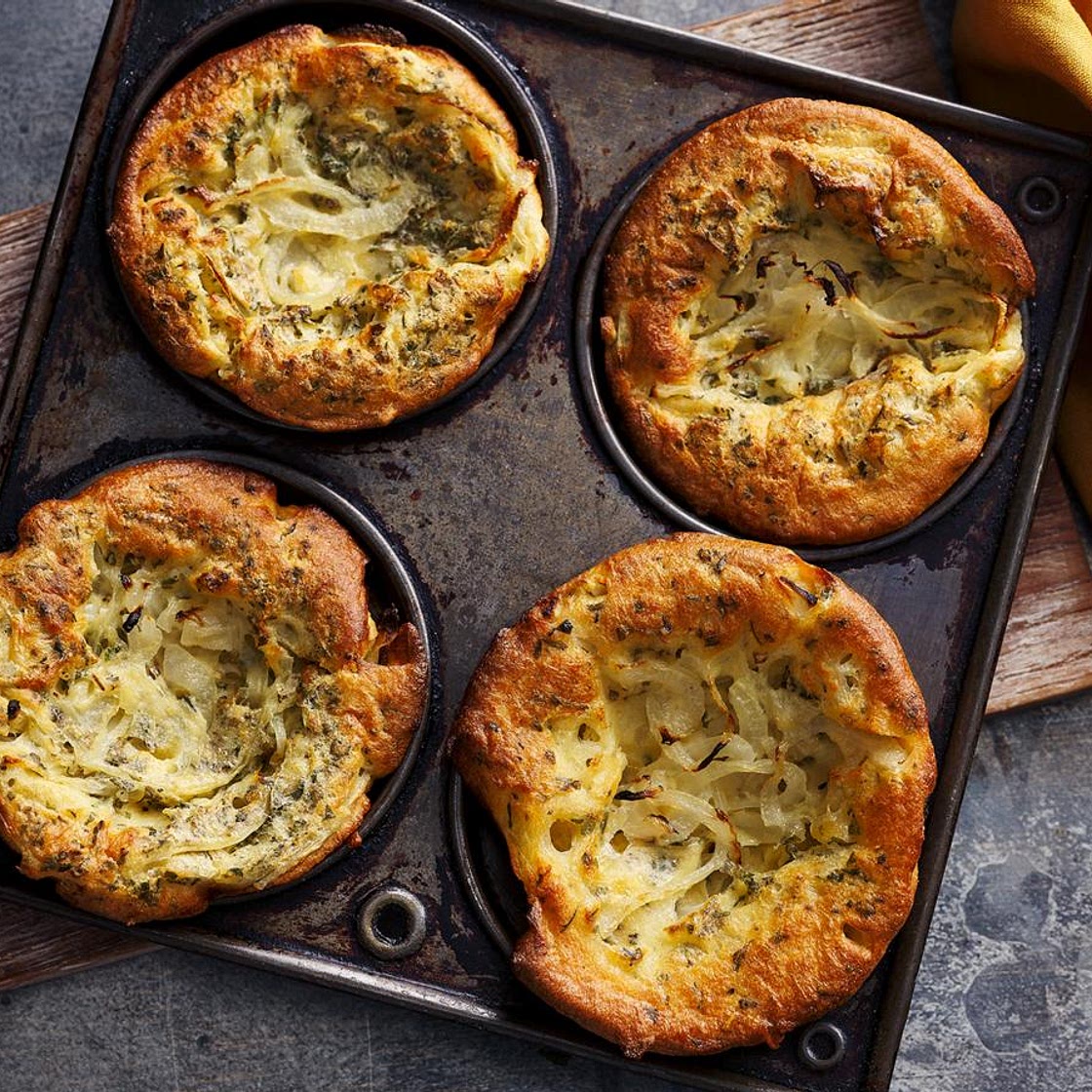 Sage and onion Yorkshire puddings