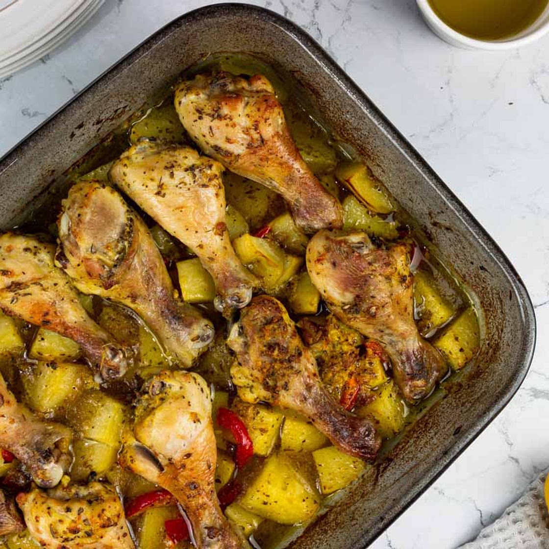 Roasted Lemon Chicken with Potatoes