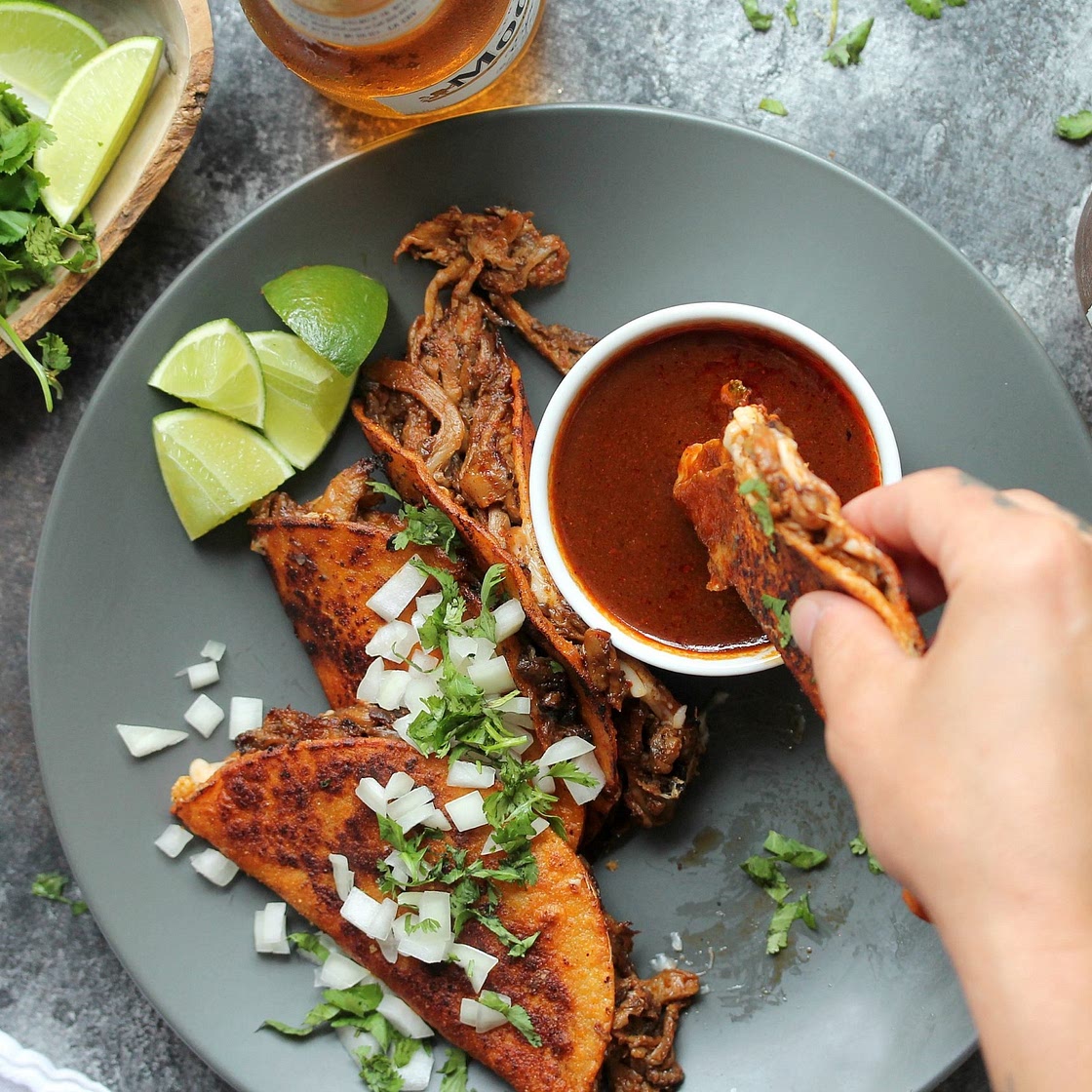 Vegan Birria Tacos