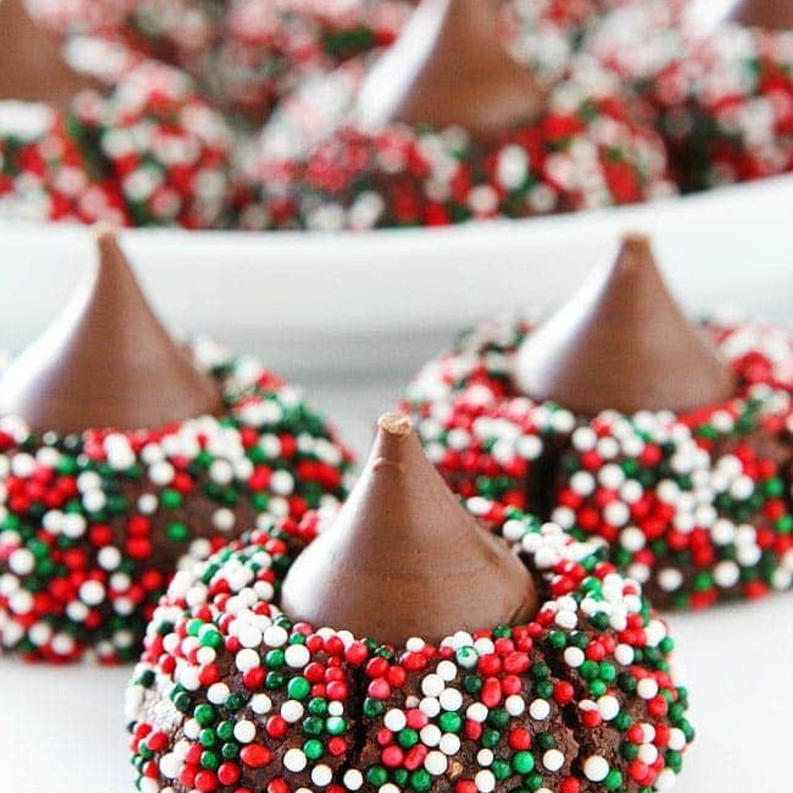 Chocolate Kiss Cookies