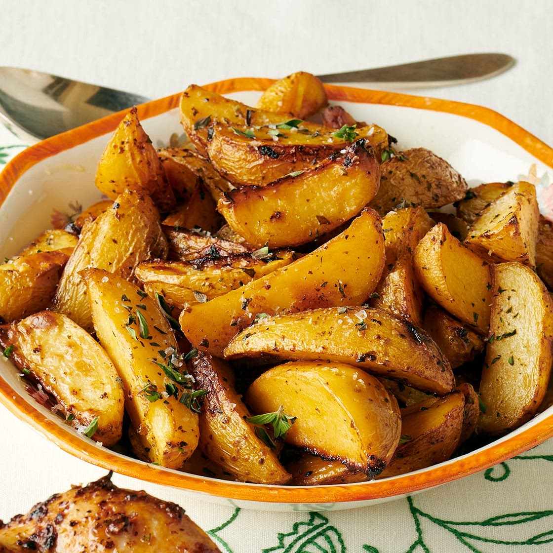 Greek Lemon Potatoes