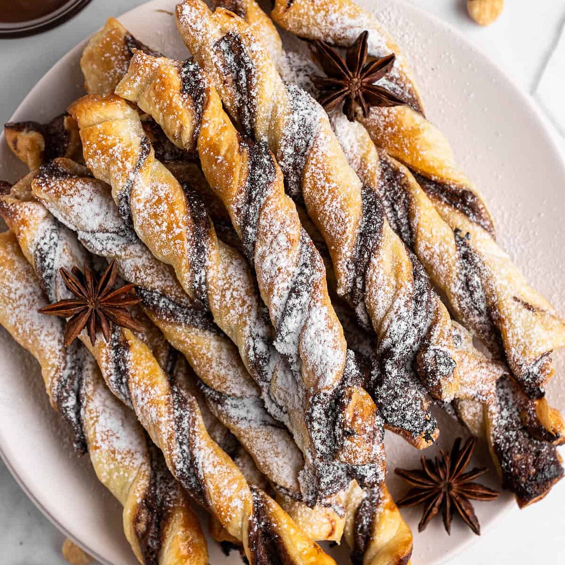 Puff Pastry Nutella Twists