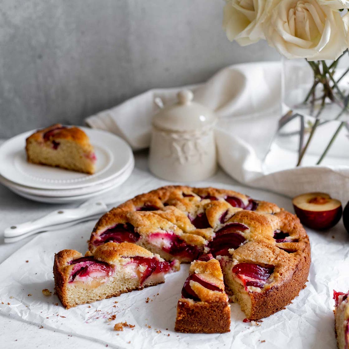 Plum Coffee Cake