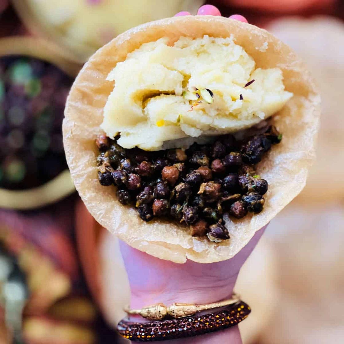 Halwa Puri Chana (Ashtami Prasad)