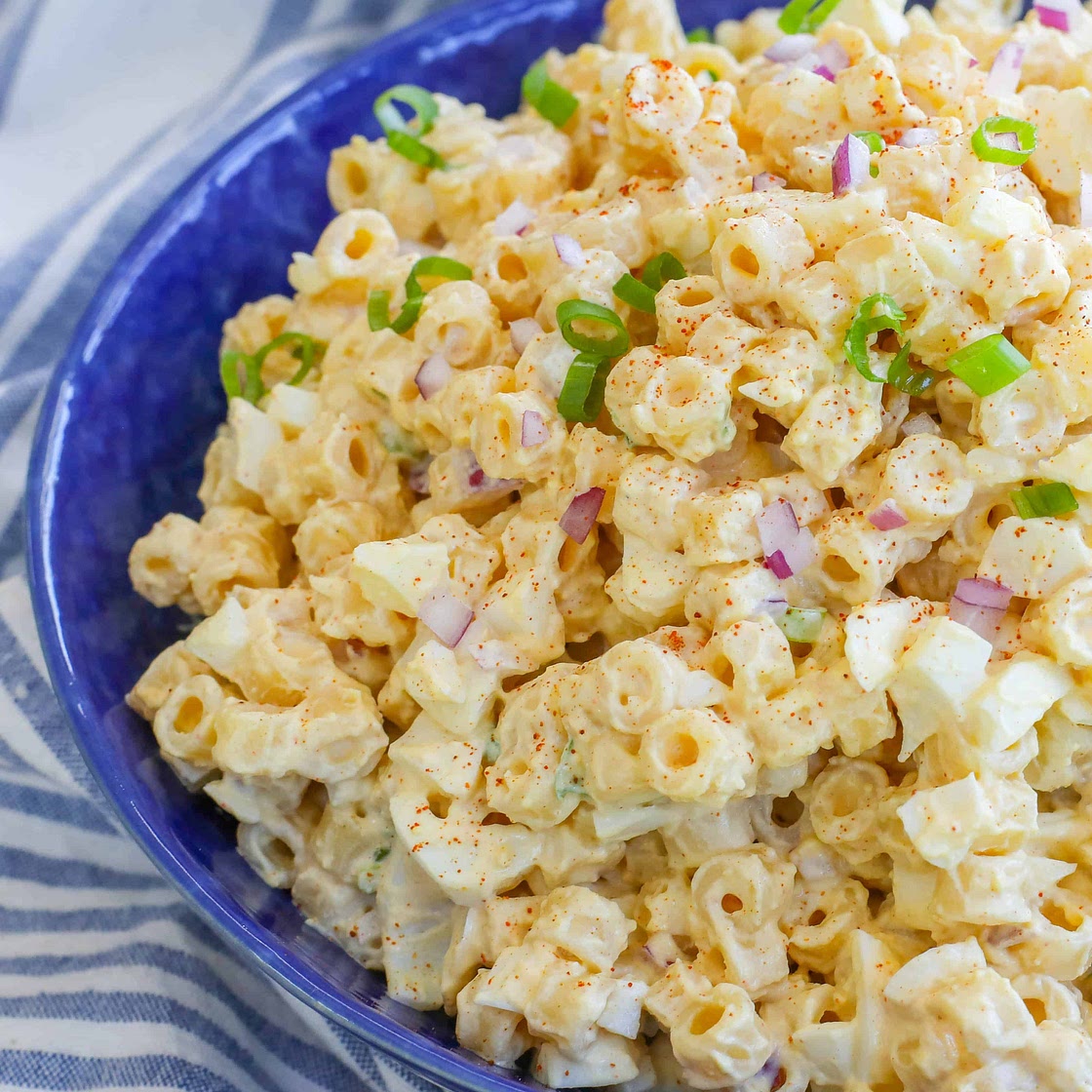 Deviled Egg Pasta Salad