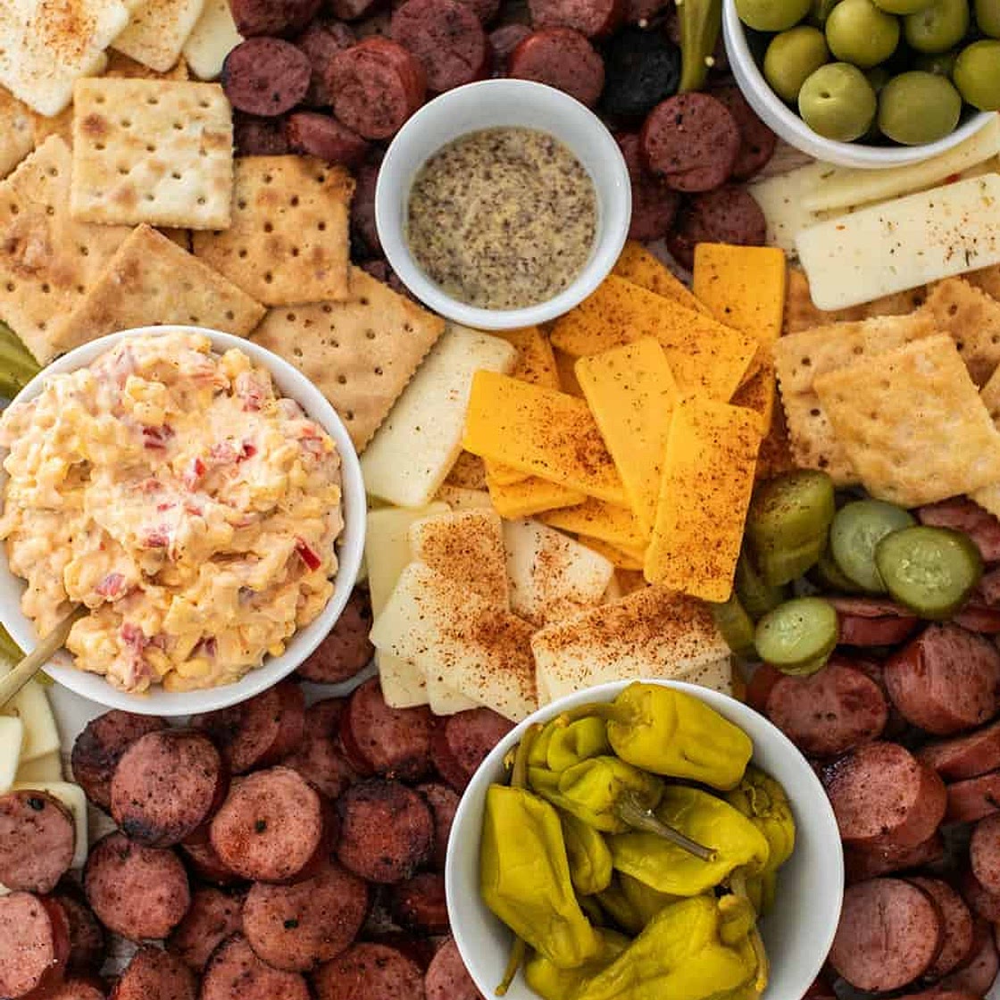 Southern Cheese and Charcuterie Board