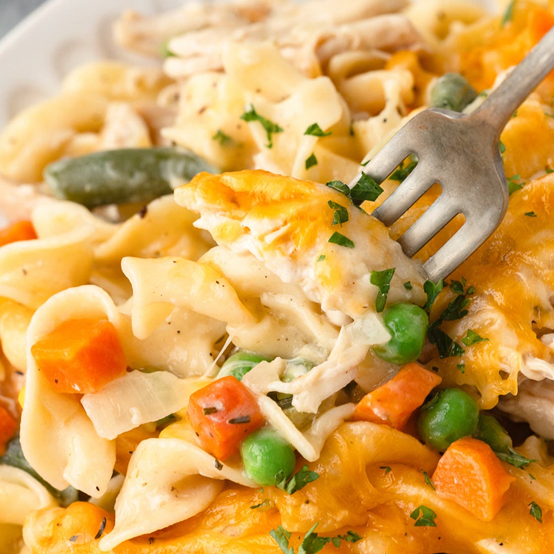 Homemade Chicken Noodle Casserole