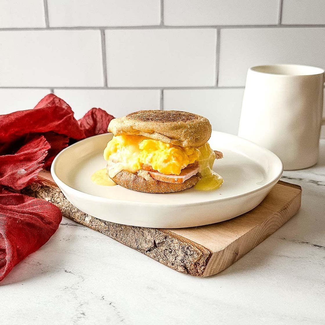 Turkey Egg and Cheese Sandwich