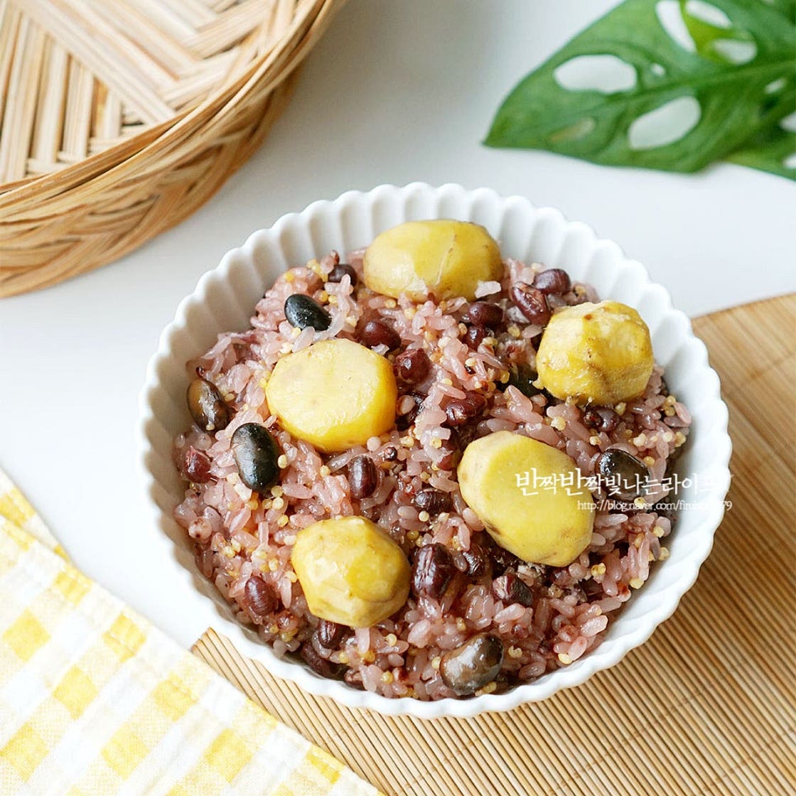 정월대보름 오곡밥 만드는 법 압력솥 오곡밥재료