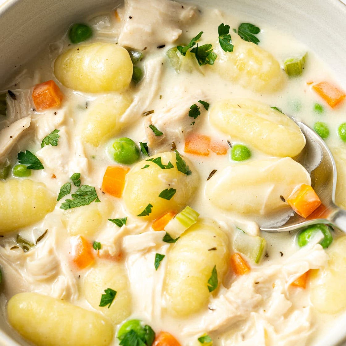Chicken Pot Pie Gnocchi