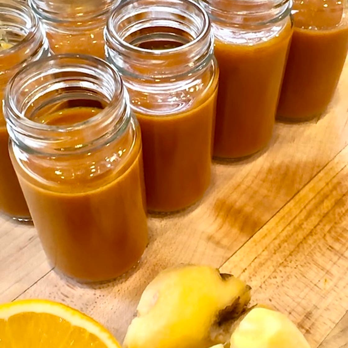 Pomegranate Ginger Shots