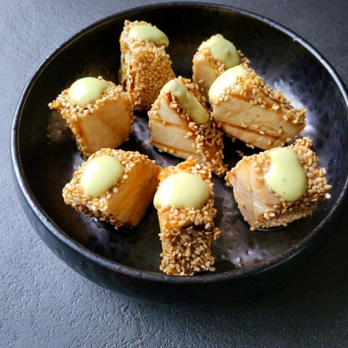 Seared Sesame Tuna Bites