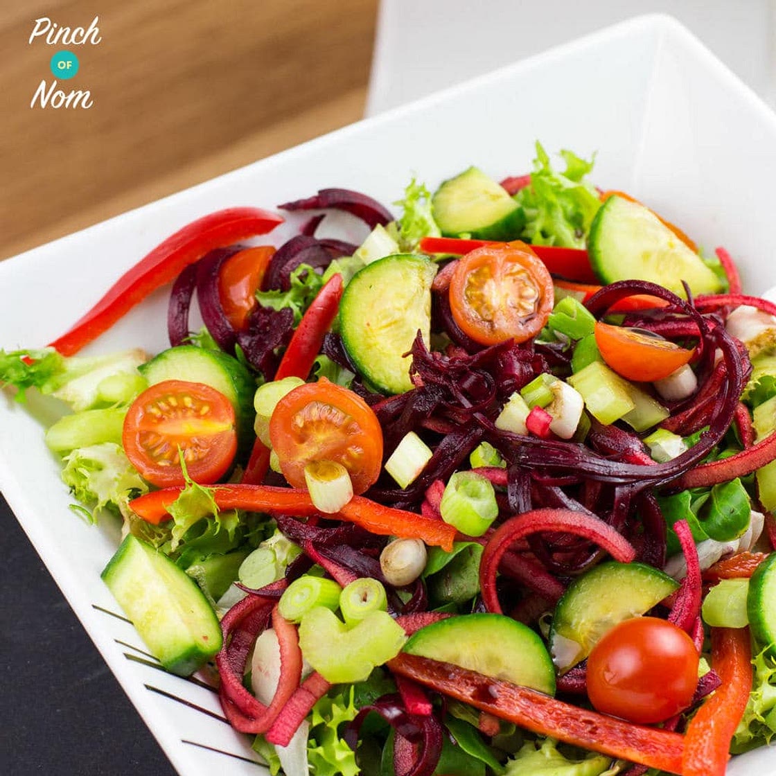 Spiralized Apple and Beetroot Salad | Slimming & Weight Watchers Friendly