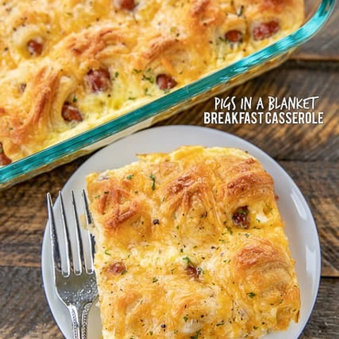 Pigs in a Blanket Breakfast Casserole