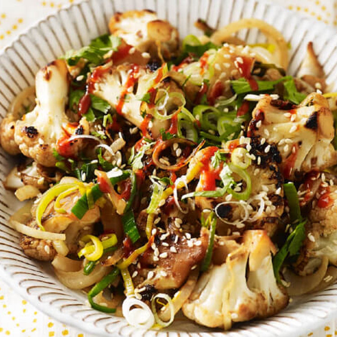 Cauliflower stir fry